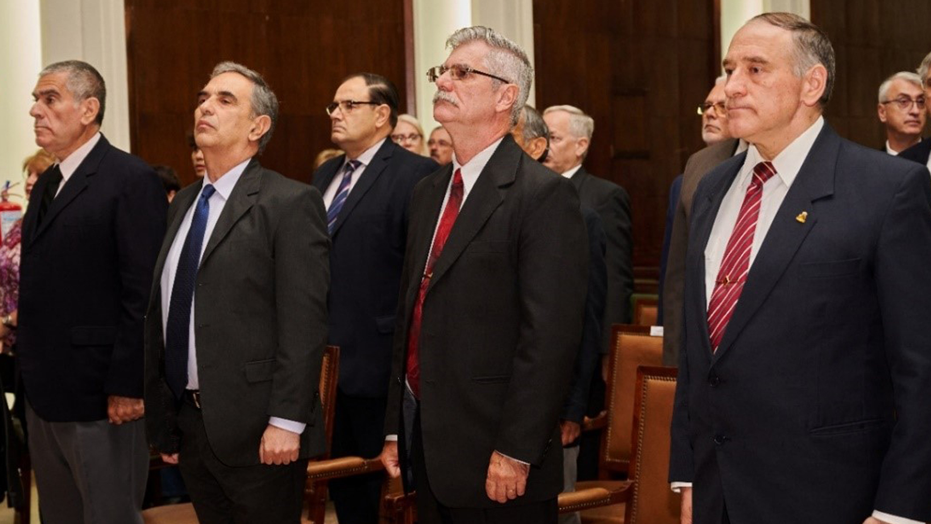 Ceremonia de despedida de comodoros